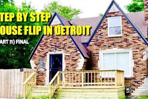 Amazing house flip in Detroit- Before and after renovation (part 11)
