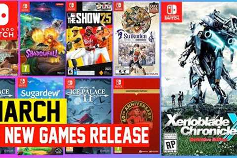 MARCH 2025 Switch Lineup - Must-Play Nintendo Games!