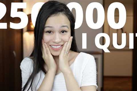 QUIT MY $250,000 JOB after learning THIS about money