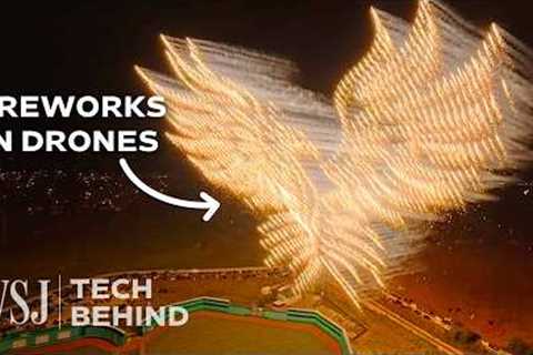 Pyro Drone Shows: The Future of July 4th Fireworks? | WSJ Tech Behind