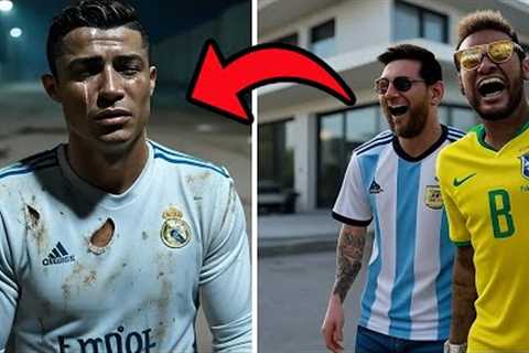 Messi And Neymar Laugh At Ronaldo For Being Poor
