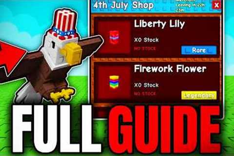 FULL GUIDE To SECRET 4TH OF JULY UPDATE In GROW A GARDEN Roblox!