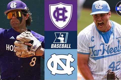 Holy Cross vs #5 North Carolina | Regionals Opening Round | 2025 College Baseball Highlights
