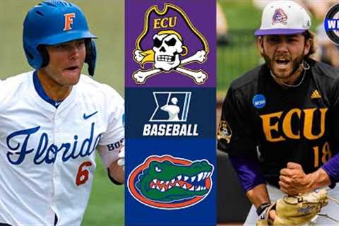 East Carolina vs Florida | Regionals Opening Round | 2025 College Baseball Highlights