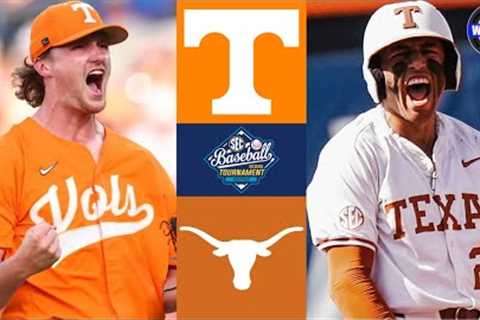 #8 Tennessee vs #1 Texas (AMAZING!) | SEC Tournament Quarterfinal | 2025 College Baseball Highlights