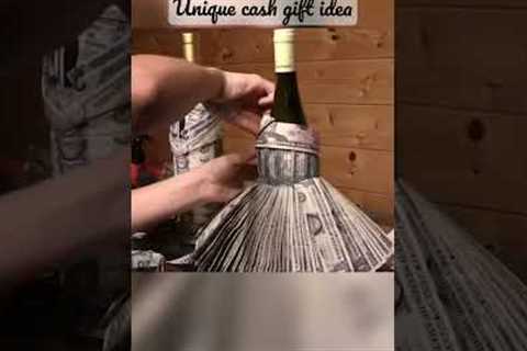 Cash gift idea for bride and groom 💵🎁 #diy #creative #diyideas #giftideas #wedding #art #gifts