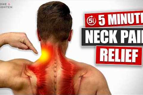 FAST Neck Pain Relief! [5-Minute Follow-Along Stretches]