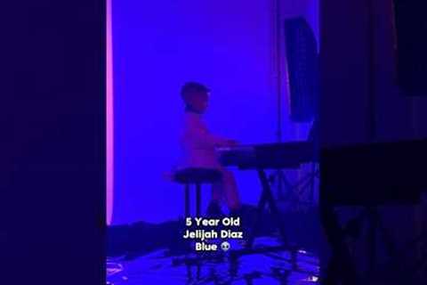 5 Year Old Piano Prodigy SHOCKS Crowd with Blue Performance 🎹 Jelijah Diaz #piano #prodigy #pianist