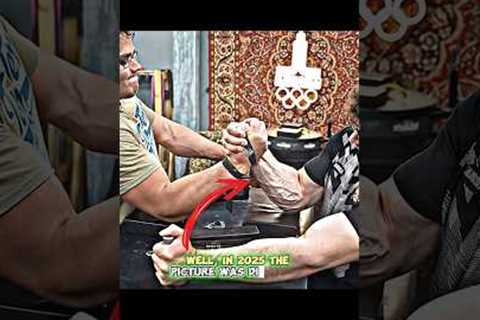 Did Akimbo get his revenge?🔥😱 #armwrestling #trending#sports#shorts
