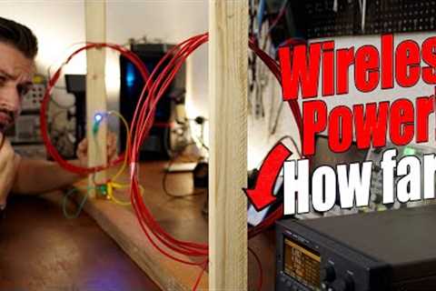 How far can I Wirelessly Transfer Power? (Experiment) Better than at MIT?