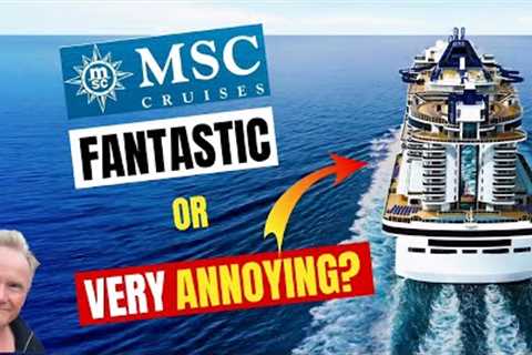 Never again? MSC Cruises: Our HONEST review for one of the most CRITICIZED cruise lines!