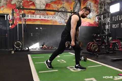 20 Min Full Body Dumbbell Workout at Home Strength Training - Weight Training for Weight Loss