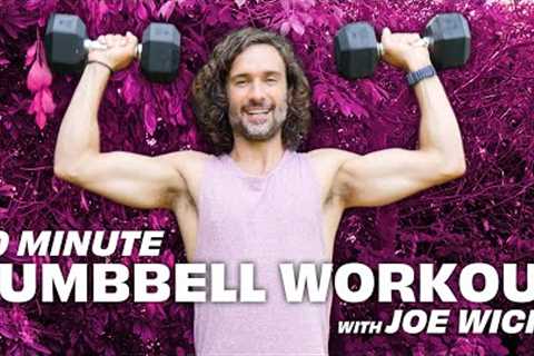 20 Minute Dumbbell Strength Workout | Joe Wicks Workouts