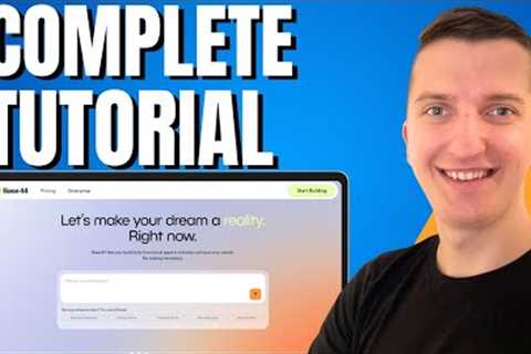 How To Use Base44 - Base44 No Code Platform Tutorial For Beginners