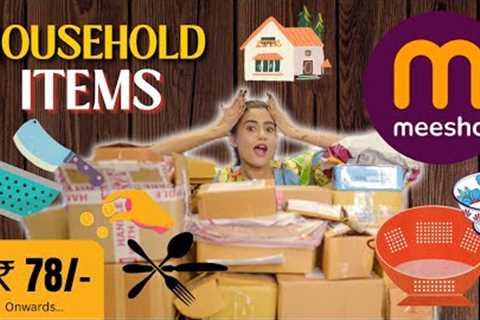 Household items - Useful products from MEESHO | All in one haul | Must Watch | gimaashi