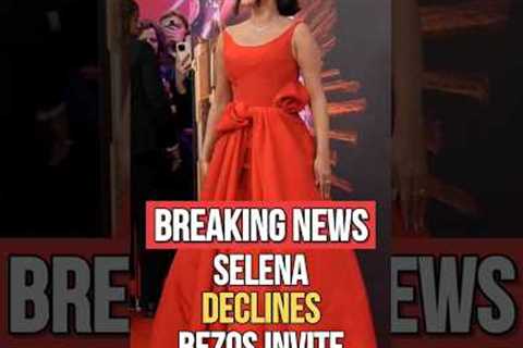 Selena Gomez Dodges Drama at Bezos' $40M Wedding #SelenaGomez #JeffBezosWedding #KylieJenner