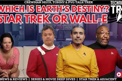 Is the future of humanity going to be Star Trek or instead more like Wall-E ?