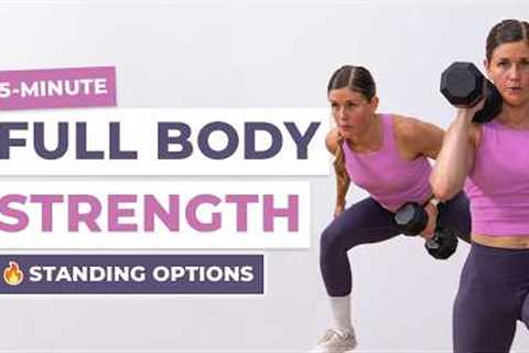 35-Minute Full-Body Dumbbell Workout | Build Lean Muscle At Home