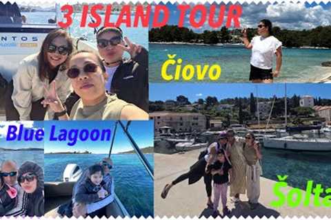 ISLAND HOPPING//3 ISLANDS TOUR #speedboat #springtime #beach #islandtours #friends #germany #croatia