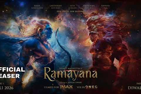 Ramayana Part 1: Official Teaser | Ranbir Kapoor | Yash | Ramayana Trailer | Ramayana Movie Trailer