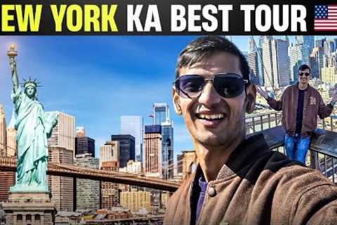 How Expensive is New York, USA? || Statue of Liberty &amp; City Tour