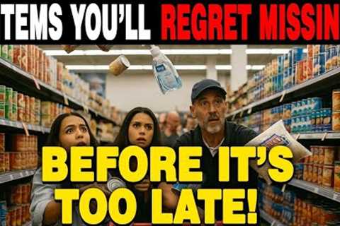 7 Grocery Survival Items EVERYONE MUST GET Before It’s Too Late!