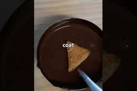 Easy Bread Chocolate Snack ||two ingredients snack recipe || #shorts #recipe #ytshorts
