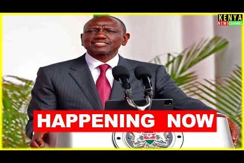 LIVE STATE HOUSE - Ruto to address the Nation after Sabasaba Deadly Protests