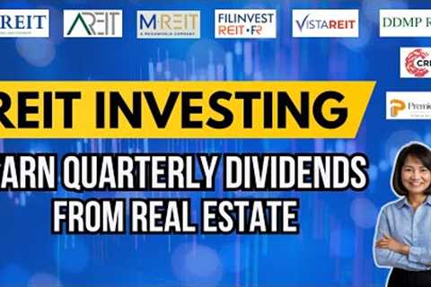 REIT Investing for Beginners | Earn Quarterly Dividends From Real Estate Properties