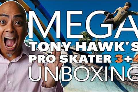 Tony Hawk's Pro Skater 3 + 4 Collector's Edition Unboxing