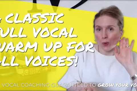 An awesome vocal warm up routine based on solid classical technique | MusicForMy... VOICE