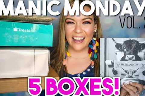 Manic Monday Vol.23 | 5 Subscription Boxes 2025 + Coupon Codes | NEW BOX ALERT!