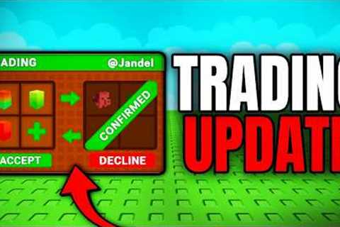 NEW TRADING UPDATE IS FINALLY HERE! (Grow a Garden)