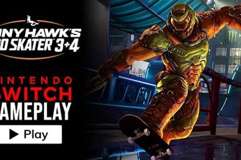 Tony Hawk’s Pro Skater 3 + 4 - Nintendo Switch Gameplay