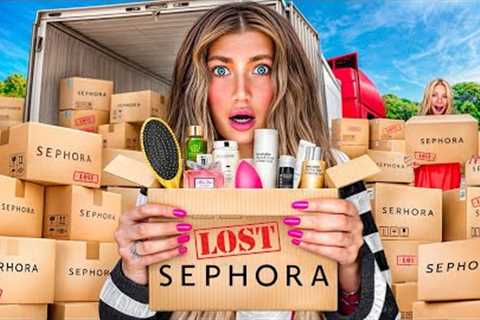 i BOUGHT 100 LOST SEPHORA Packages For CHEAP *shocking results*