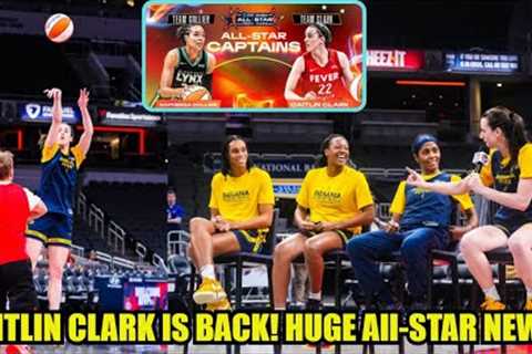 CAITLIN CLARK IS BACK! Full Practice Return &amp; HUGE All-Star News From Indy!