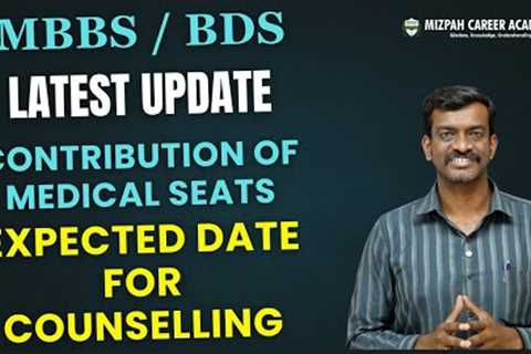 Happy News for Medical Aspirants - Expected Date for Counselling - Latest Updates from MCC