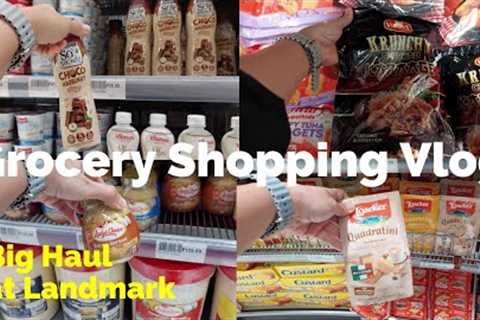 Grocery Shopping Vlog Big Haul at Landmark Supermarket with Prices
