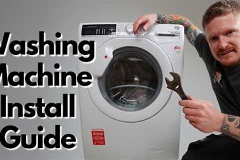 How to Install a Washing Machine Like a Pro - Plumbing DIY