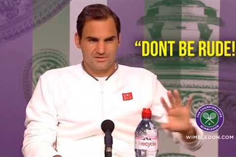 The Most Disrespectful Questions Asked to Tennis Players by Reporters