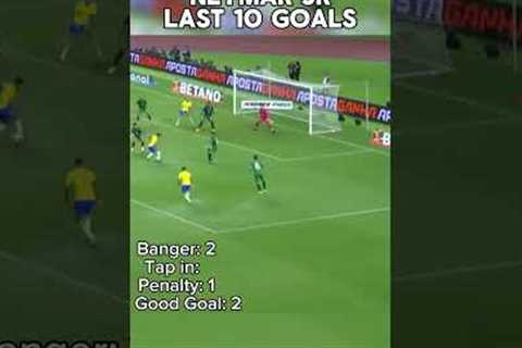 Neymar Jr last 10 goals #neymar #football #footballedit #soccer