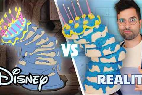 I Baked Iconic DESSERTS from DISNEY Movies