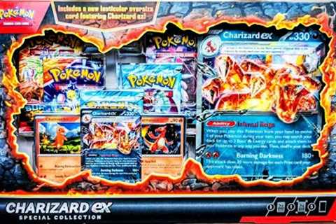 *NEW* Charizard EX Special Collection Box Opening(Promo Card Giveaway)