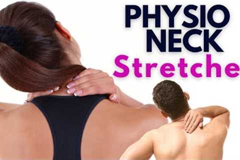 PHYSIO Neck Exercises &amp; Stretches that Relieve Neck &amp; Shoulders | 5 Min DAILY Routine