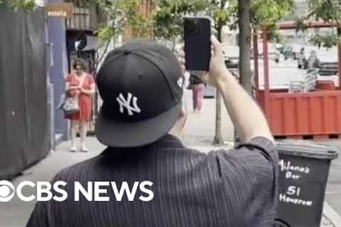 Social media content creator shows his hustle
