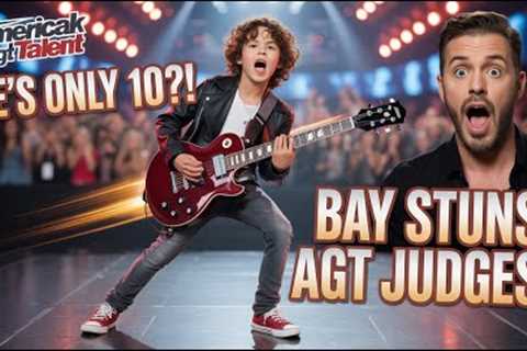 10-Year-Old Guitar Prodigy Bay Melnick Shocks AGT Judges With Jaw-Dropping Performance!