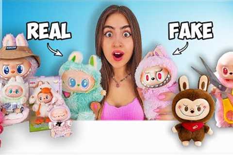 Unboxing REAL vs FAKE Labubus - Did I get SCAMMED?!