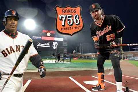 Can we recreate Barry Bonds' Record-Breaking Home Run? @SFGiants
