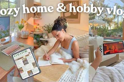 a week at home🏠 balancing work, hobbies &amp; goal setting for the season