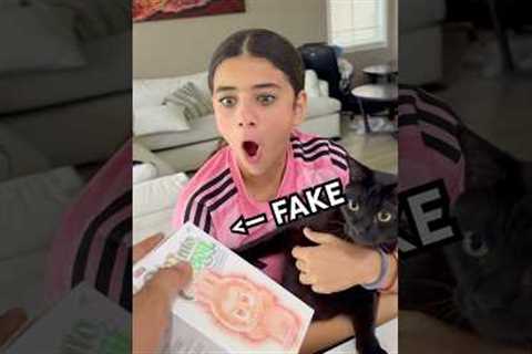 Giving My Little Sister a FAKE Labubu @YoMariah